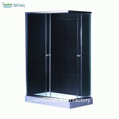 Large Rectangular Double Shower Enclosures Rooms